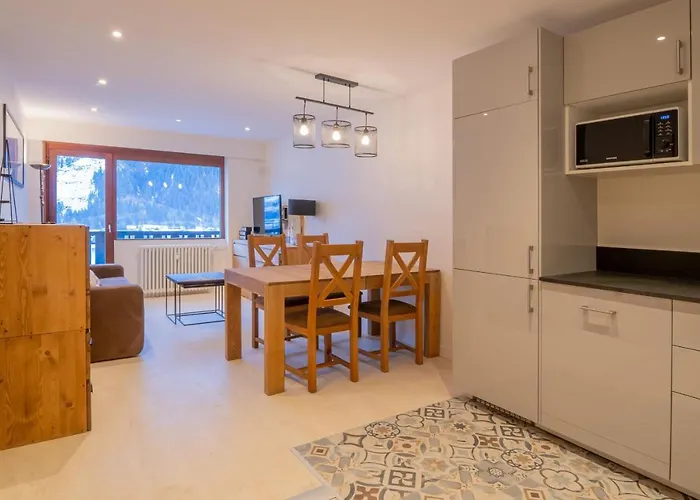 Portes Du Brevent -1 Bedroom Apartment With Magnificient Mont Blanc Views